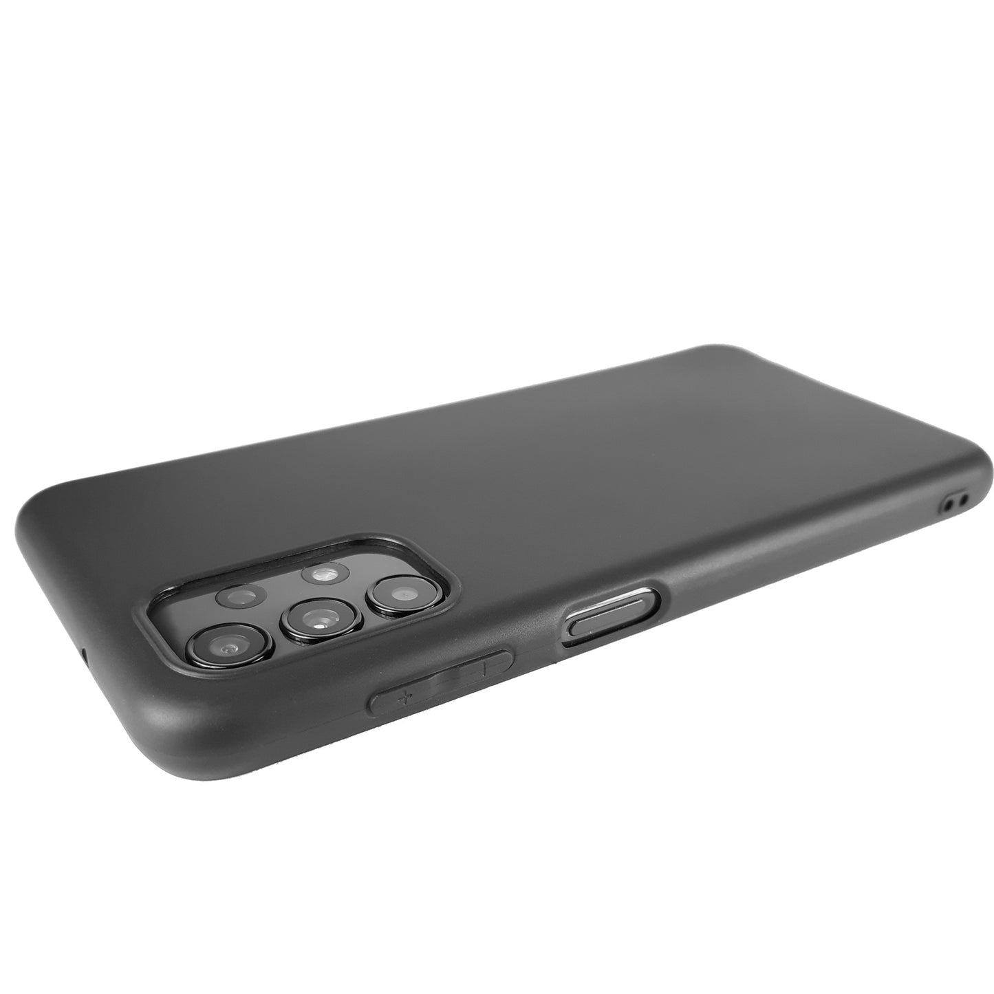 SCHWARZ TPU HÜLLE Silikon Case für Samsung Galaxy A13 5G A04s Cover Handyhülle Matt