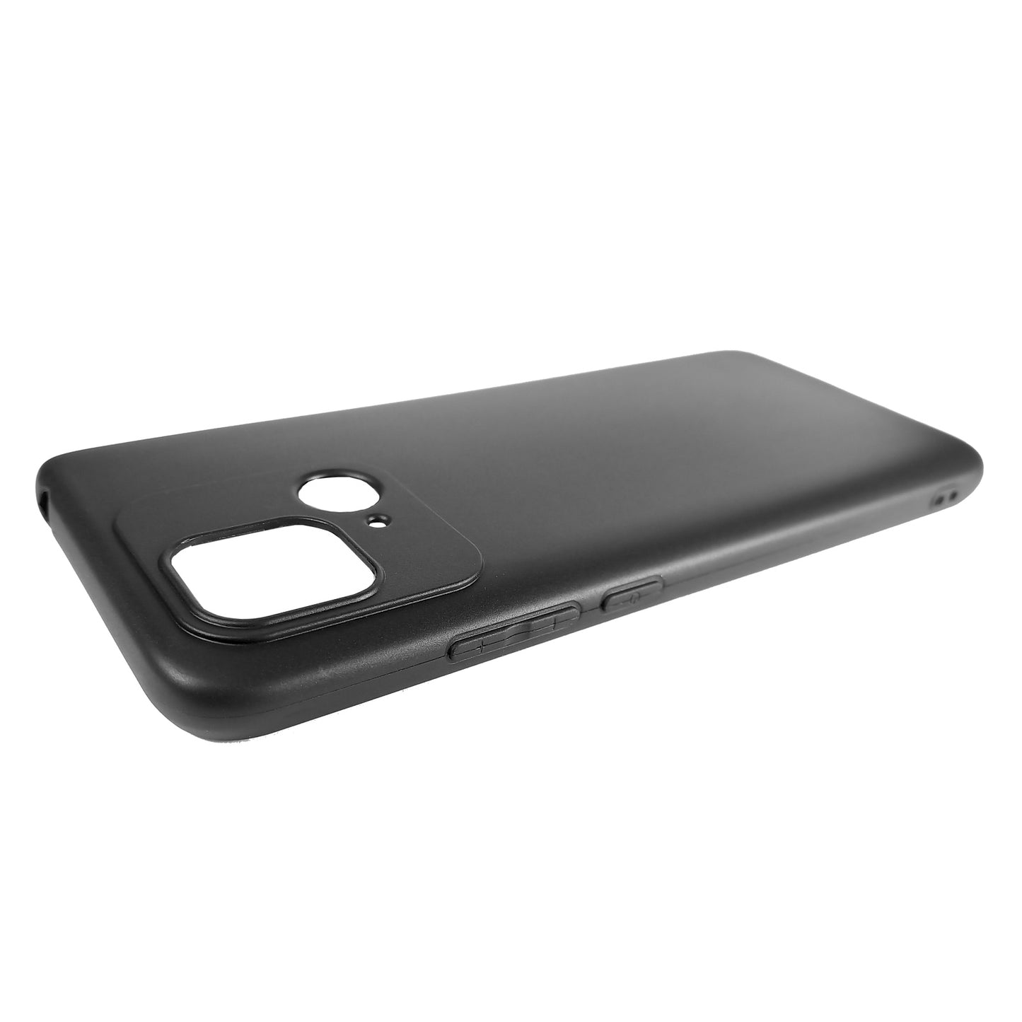SCHWARZ TPU HÜLLE Silikon Case für Xiaomi Redmi 10C Cover Handyhülle Matt